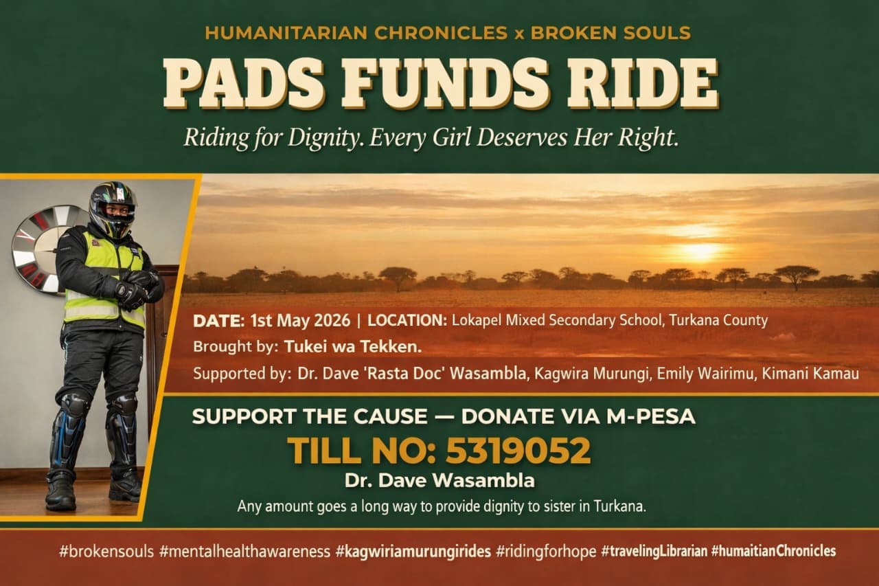 Pads Funds Ride — Riding for Dignity, 1st May 2026, Turkana County