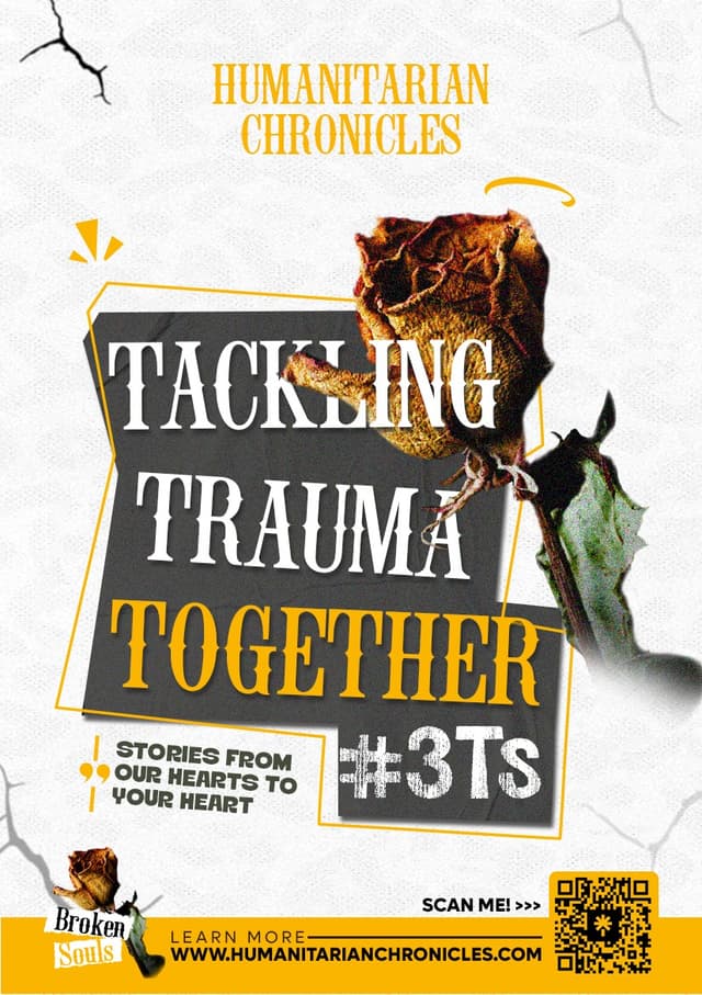 Tackling Trauma Together — #3Ts initiative poster